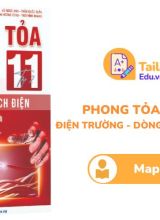 Phong tỏa Vật Lý 11 Tập 2 Điện Trường - Dòng Điện - Mạch Điện Mapstudy PDF